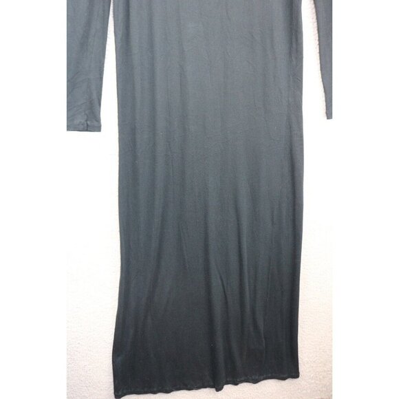 Ralph Lauren Long Sleeves Maxi Dress-Modal-Minimalist-Medium-Quiet Luxury - Picture 2 of 11